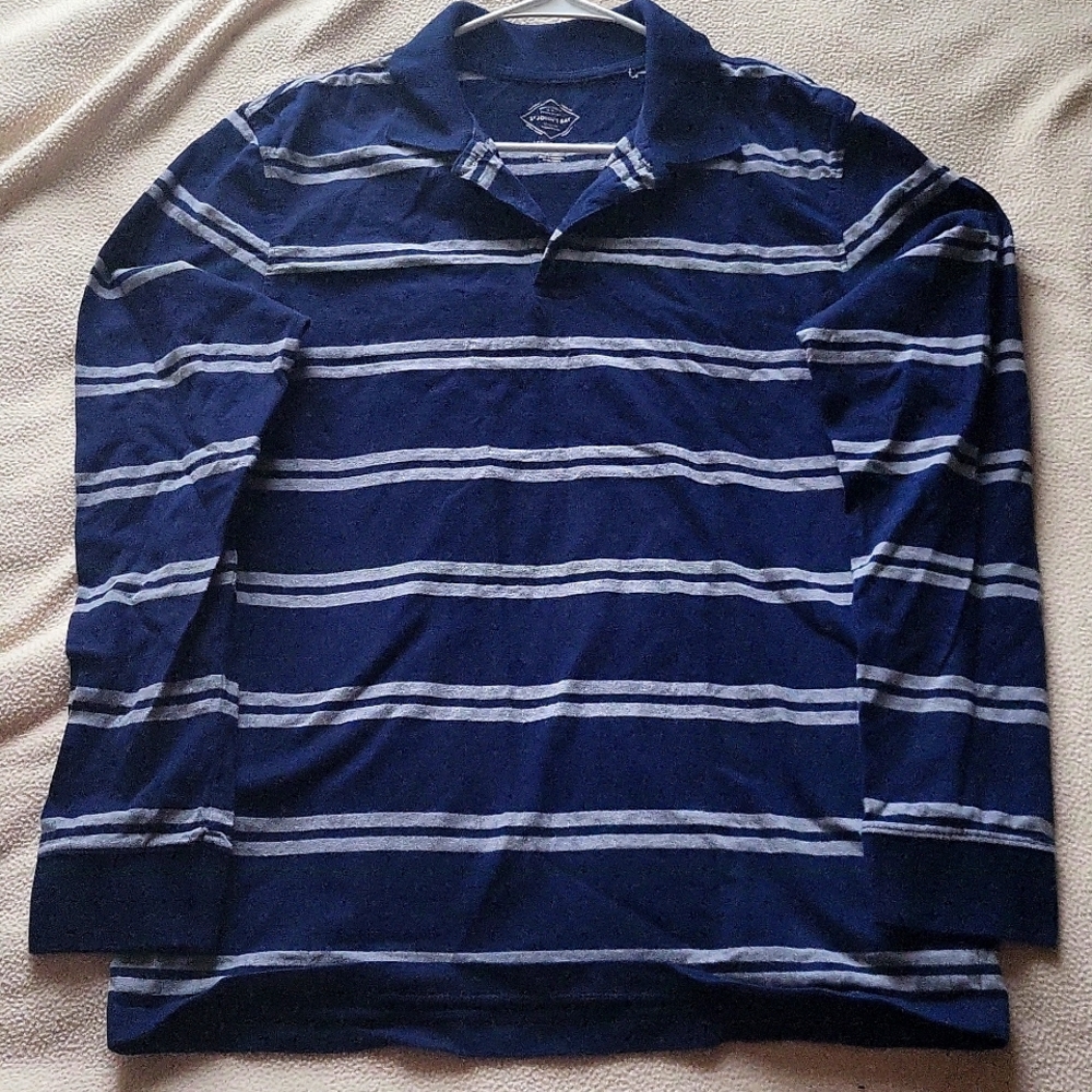 St John's Bay Long Sleeve Polo